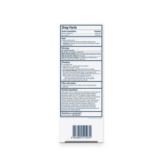 CeraVe Hydrating Mineral Face Sunscreen Lotion &ndash; SPF 30 - 2.5oz image {10}