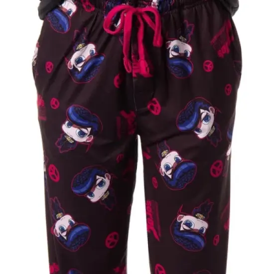 JoJo's Bizarre Adventure Diamond Is Unbreakable Chibi AOP Lounge Pajama Pants image {2}