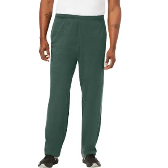 KingSize Men's Big & Tall Lightweight Jersey Open Bottom Sweatpants image {15}