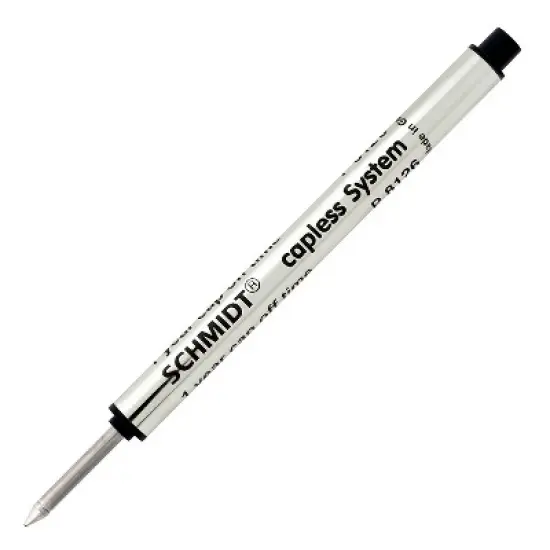 Schmidt Ink Schmidt 8126 Rollerball Short Capless Refill Fine Black 2 Pack (SC58119) image {2}