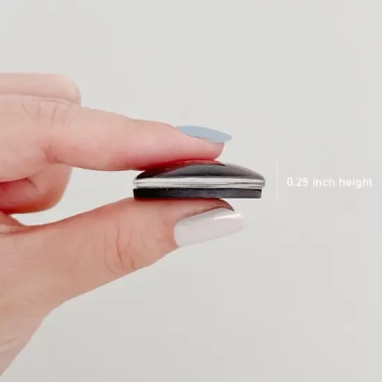 Wrapables Crystal Glass Magnets, Refrigerator Magnets for Office Whiteboards, Cabinets, Lockers (Set of 12), Planets image {3}