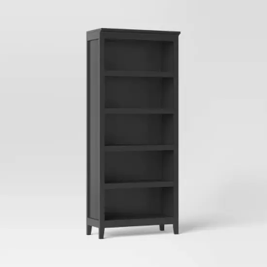 72" Carson 5 Shelf Bookcase - Threshold image {8}