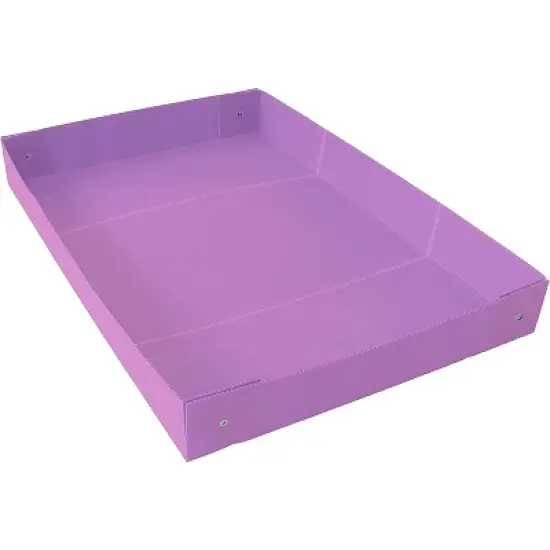 Midlee Guinea Pig Corrugated Plastic Cage Liners - 2 x 3 Panel Size - Purple image {6}