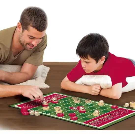 MasterPieces Officially licensed NFL San Francisco 49ers Checkers Board Game for Families and Kids ages 6 and Up image {4}