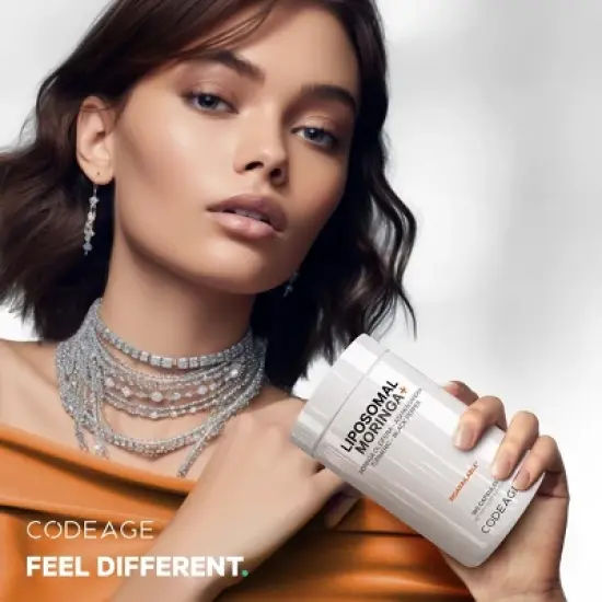 Codeage Liposomal Moringa+ Supplement, Moringa Oleifera, Turmeric, Ashwagandha, Black Pepper - 180ct image {7}