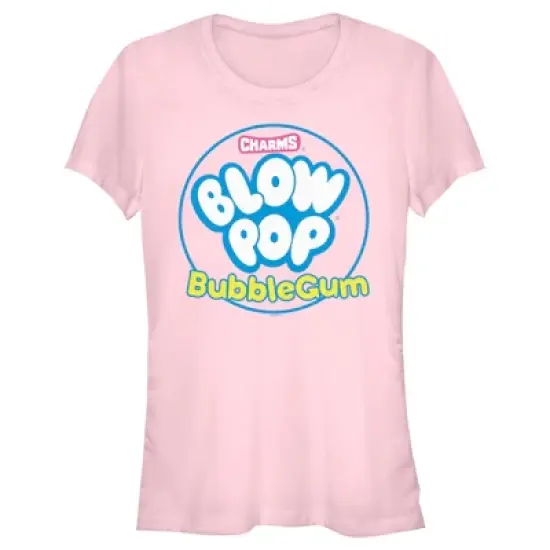 Junior's Blow Pop Bubble Gum Emblem T-Shirt image {3}