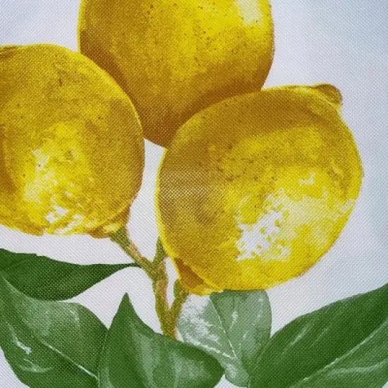 Elrene Vintage Lemon and Citrus Blooms Printed Vinyl Indoor/Outdoor Tablecloth - Elrene Home Fashions image {3}