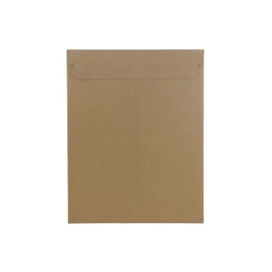 JAM Paper Stay-Flat Photo Mailer Envelopes 9x11.5 Kraft Self-Adhesive Closure 8866643B image {2}