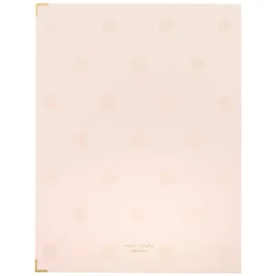 Sugar Paper Essentials Clipfolio Pink Gloss Dot image {3}