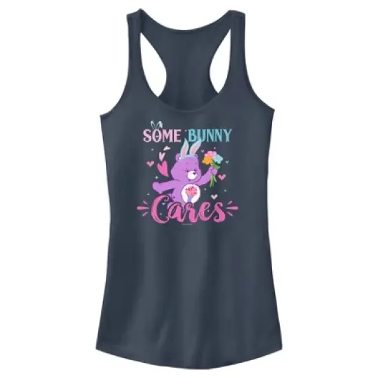 Junior's Care Bears Some Bunny Cares Racerback Tank Top image {3}