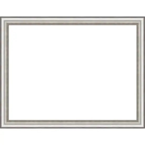 Amanti Art Salon Silver Narrow Framed Dry Erase Magnetic Board image {11}