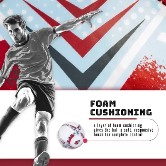 MLS Colorado Rapids Size 5 Soccer Ball: Rubber Bladder, image {2}