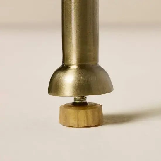 Marble and Brass Accent Side Drink Table - Hearth & Hand&trade; with Magnolia image {4}