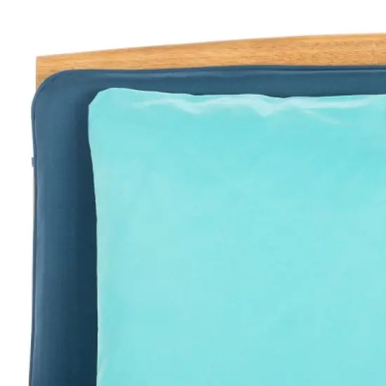 Rocklin 4pc Outdoor Set - Natural Look/Navy - Safavieh image {4}