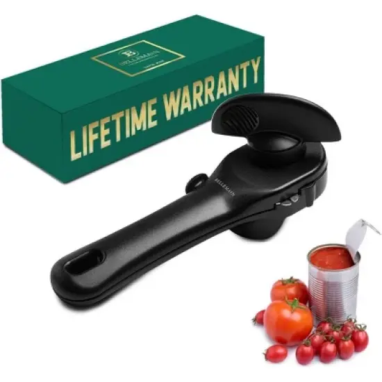 Bellemain Safe-Cut Stainless Steel Ergonomic Manual Can Opener, Smooth Edge for Home Chefs image {7}