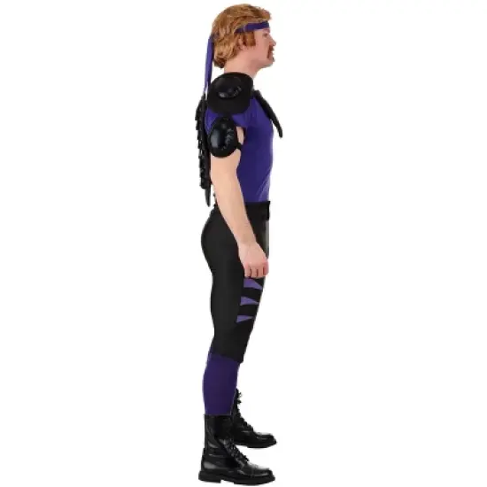 HalloweenCostumes.com Men's Dodgeball Purple Cobras Halloween Costume | Adult Officially Licensed Uniform for Cosplay image {2}