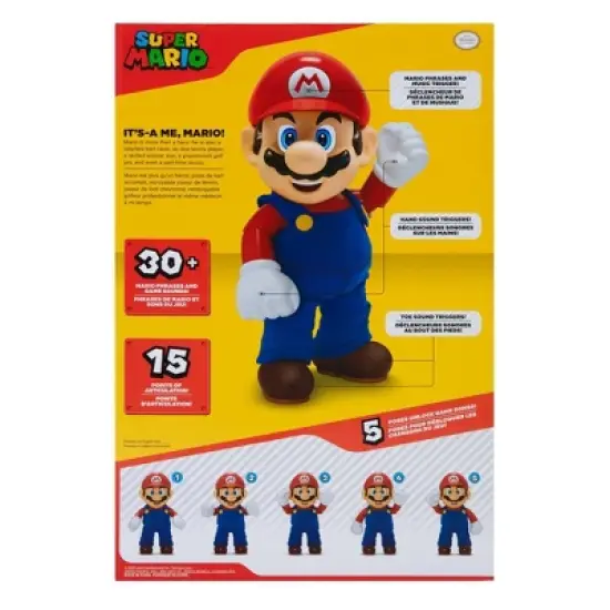 Nintendo "It's-A Me, Mario!" Super Mario Figure image {10}