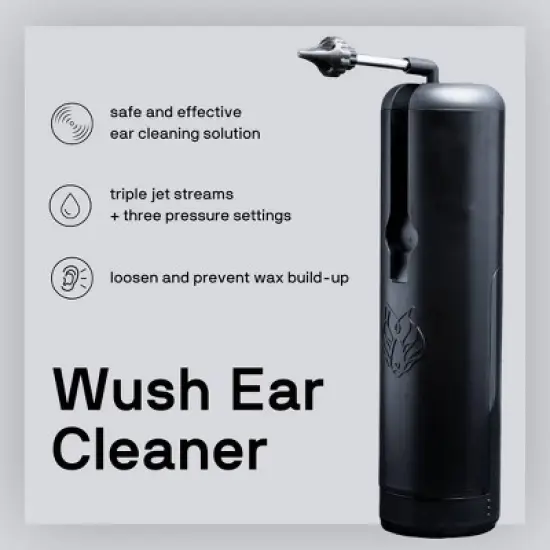 Black Wolf Wush - Powered Ear Cleaner image {1}