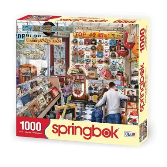 Springbok The Melody Shop Puzzle 1000pc image {1}