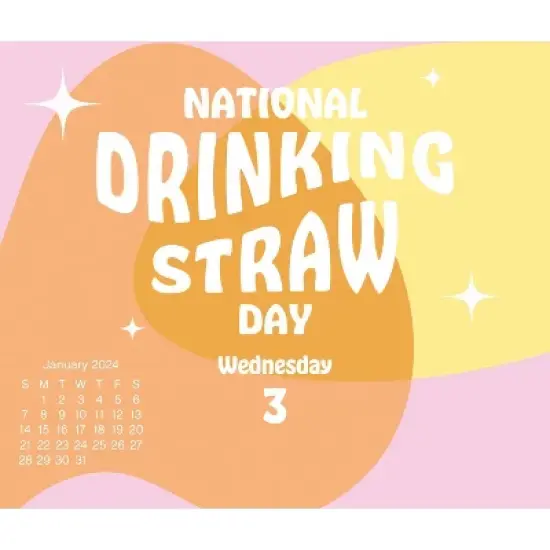 Trends International Inc. 2024 Daily Desk Calendar 4.25"x5" Celebrate image {4}