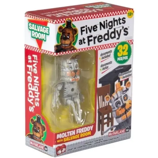 Mcfarlane Toys Five Nights at Freddy's Micro Construction Set | Salvage Room image {1}