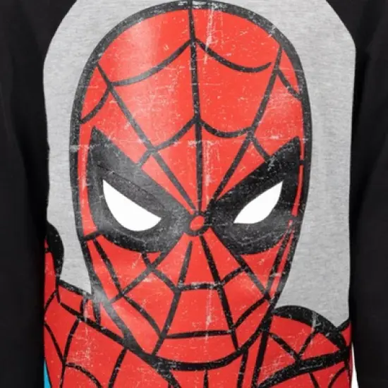 Marvel Avengers Spider-Man Jogger Pants & Raglan T-Shirt Set image {4}