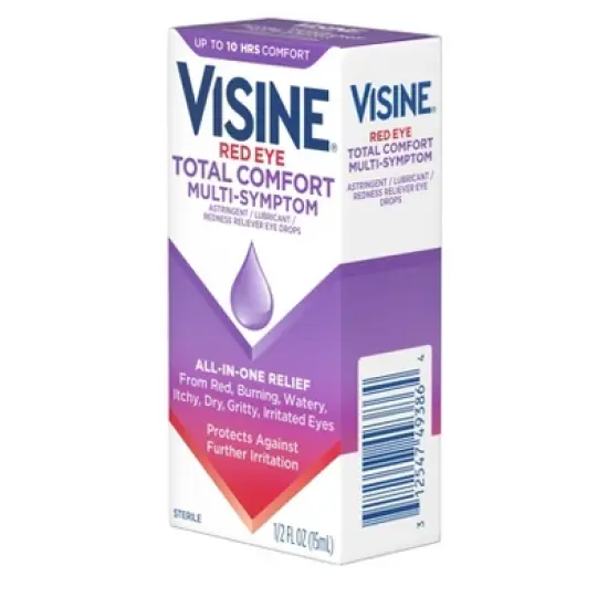 Visine Totality Multi-Symptom Relief Red Eye Drops - 0.5 fl oz image {3}