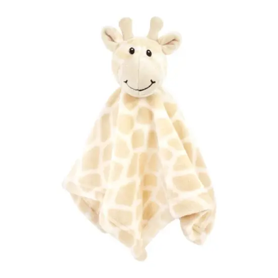 Hudson Baby Infant Boy Flannel Plush Sleep and Play and Security Toy, Giraffe image {2}