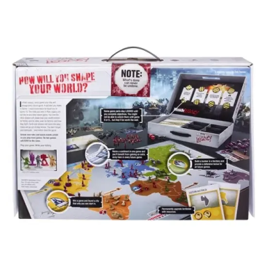 Hasbro Risk Legacy Strategy Tabletop Game image {8}