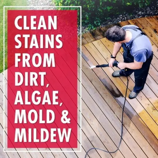 30 SECONDS Outdoor Mold, Mildew, Algae Cleaner, 1 Gallon Concentrate image {4}