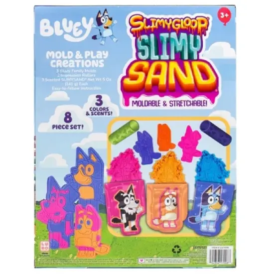 Bluey SlimyGloop Slimy Sand Mold & Play Creations image {3}