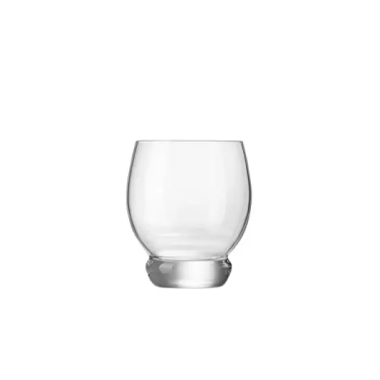 Luigi Bormioli Backdoor 20's DOF Whiskey Glasses - Set of 4, 15.25 Oz. Tumblers - Crafted in Italy with Ultra-Clear & Durable Lead-Free Crystal image {5}