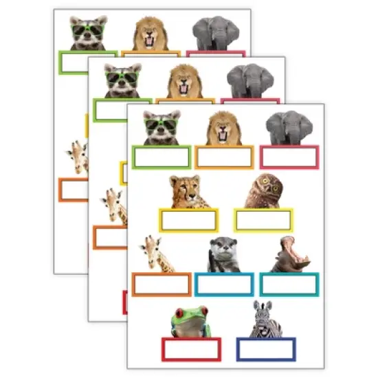 Teacher Created Resources&reg; Go Wild Animals Accents, 30 Per Pack, 3 Packs image {5}