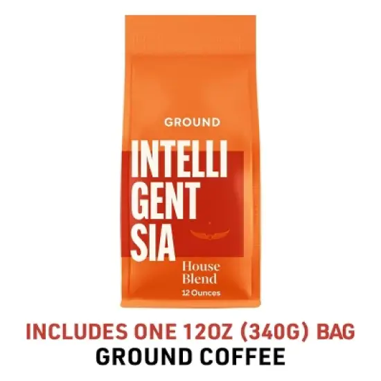 Intelli House Ground Light Roast Coffee - 12oz image {1}