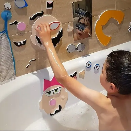 Buddy & Barney: Silly Faces Bath Time Stickers - Age 3+ image {3}