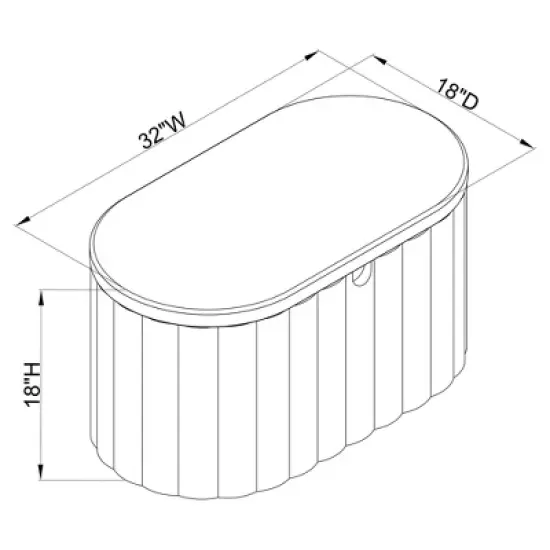 32" Folding Storage Bench - Room Essentials&trade; image {5}