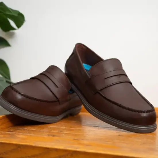 Dockers Mens Winfell Genuine Leather Dress Loafer Shoe image {6}