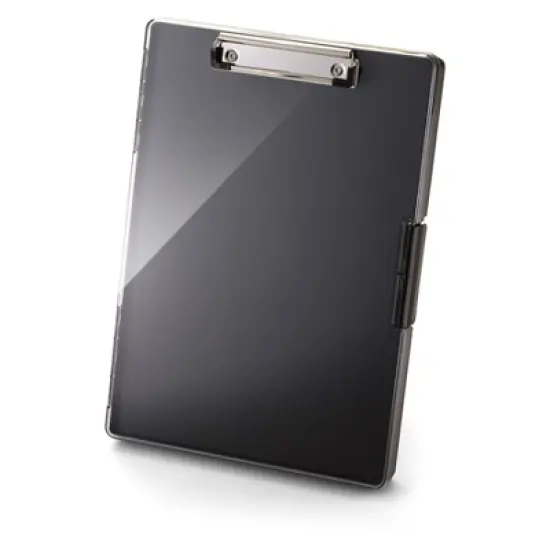 Officemate&reg; Clear View Clipboard Storage Box, Black image {4}