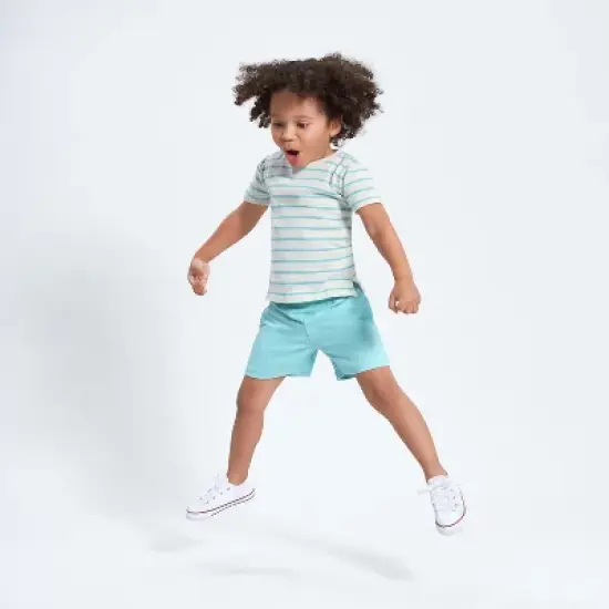 Gerber Baby & Toddler Boys' Short Sleeve Pocket Tees, 3-Pack image {4}