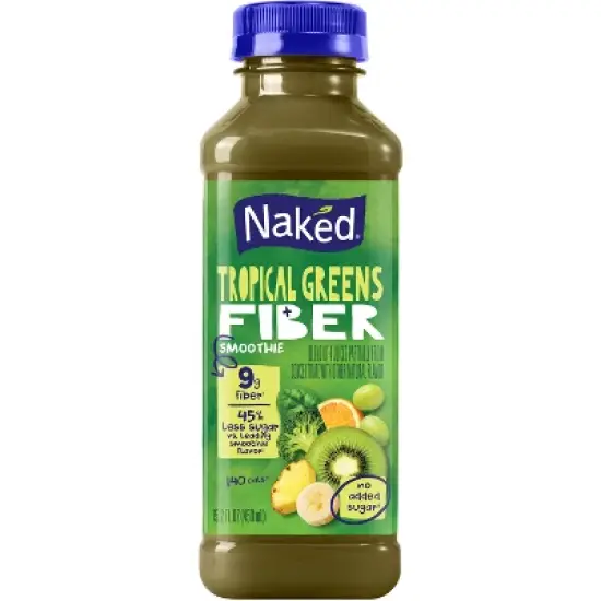 Naked Juice Tropical Greens Fiber Smoothie - 15.2 fl oz image {6}