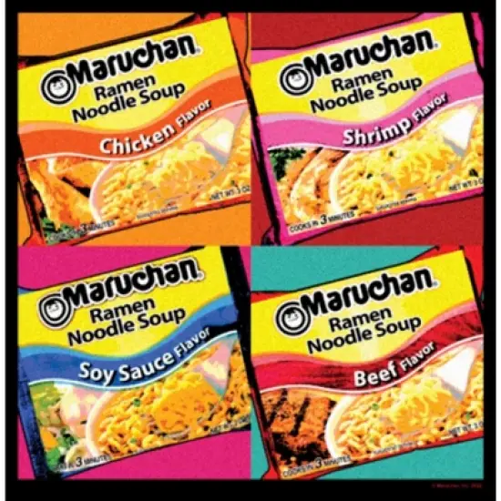 Junior's Maruchan Ramen Pop Panels T-Shirt image {1}
