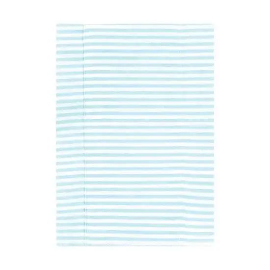 Hudson Baby Cotton Flannel Burp Cloths, Soft Teal Dino, One Size image {3}