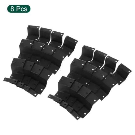 Unique Bargains PP Adjustable Space Saving Drawer Desk Organizers 8 Pcs image {3}