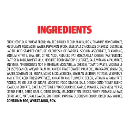 Hot Pockets Pepperoni Pizza Frozen Snacks - 18oz/4ct image {7}