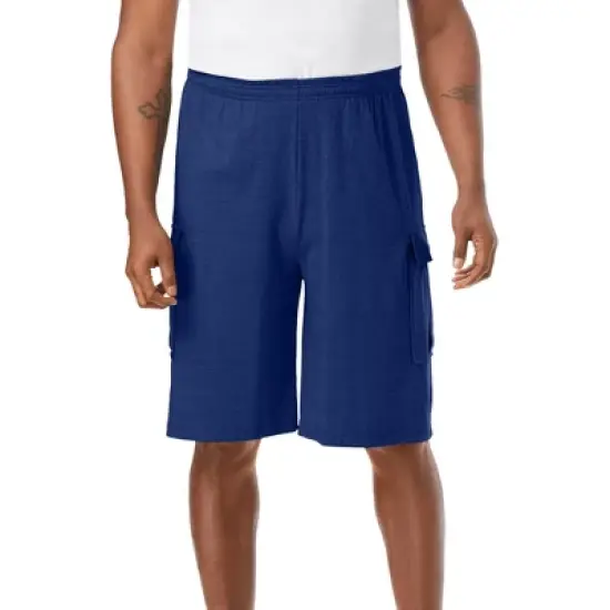 KingSize Men's Big & Tall Lightweight Jersey Cargo Shorts image {15}