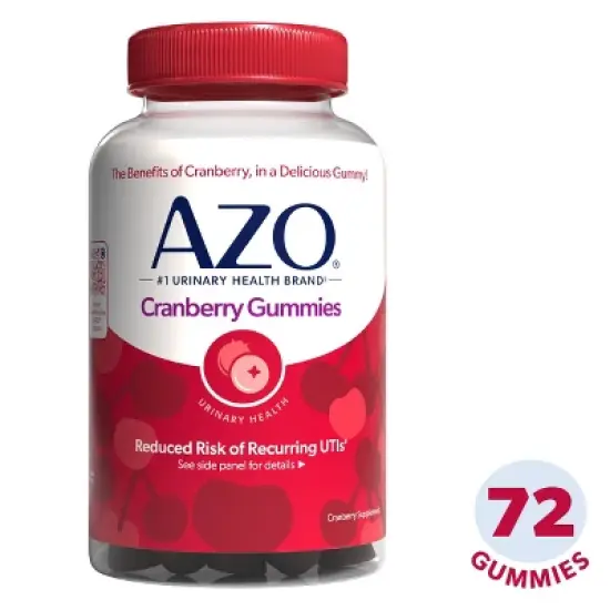 AZO Urinary Tract Health Gummies - Cranberry image {10}
