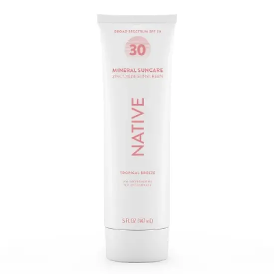 Native Mineral Sunscreen - Tropical Breeze - SPF 30 - 5 fl oz image {8}