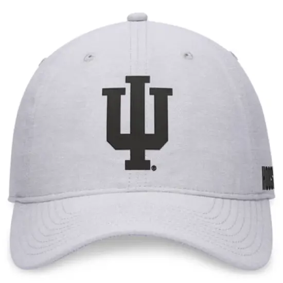 NCAA Indiana Hoosiers Unstructured Chambray Cotton Hat image {1}