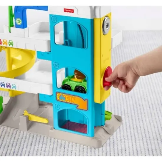 Fisher-Price Little People Helpful Neighbors Wheelie Garage image {3}