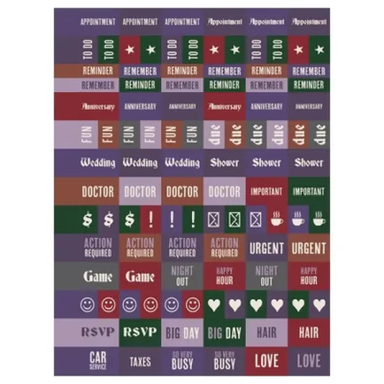 TF Publishing July 2025 - June 2026 Black Velvet Medium Weekly Monthly Planner image {4}